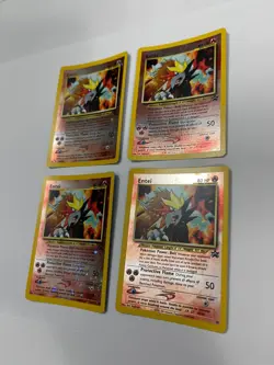 Pokemon Card - Entei #34 Black Star WOTC Movie Promo Reverse Holo Lot - Image 4