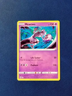 Pokemon Card Mewtwo Brilliant Stars Rare 056/172 Near Mint - Image 1