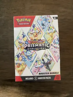 Pokemon TCG Prismatic Evolutions Booster Bundle - New Factory Sealed - Image 1