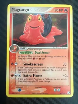 Pokemon TCG Unseen Forces 41/115 Magcargo Uncommon LP - Image 1