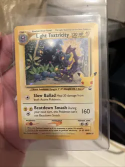 Pokemon TCG Light Toxtricity SWSH137 Celebrations Black Star Promo C - Image 1