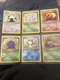 First Edition Jungle Lot 6 Pokemon - Image 1