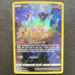 Mew GG10/GG70 Crown Zenith Galarian Gallery Holo Rare Pokemon TCG NM - Image 1
