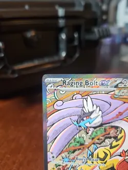 Pokemon TCG Raging Bolt EX 166/131 Sir Prismatic Evolutions NM/M Condition - Image 2