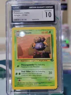 Pokemon Gloom - Jungle 1999 - 37/64 CGC 10 - Image 1