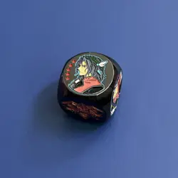 The Inferno V2 Burning Abyss Metal Dice Mana Moon Limited Edition Yugioh TCG X1 - Image 3