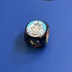 The Inferno V2 Burning Abyss Metal Dice Mana Moon Limited Edition Yugioh TCG X1 - Image 5