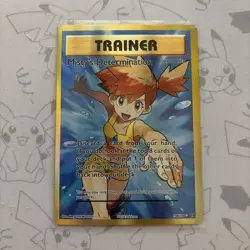 Pokemon TCG Misty's Determination XY Evolutions Full Art Holo 108/108 NM - Image 1