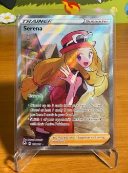 Pokemon TCG Serena (Full Art) Sword & Shield - Silver Tempest 193/195 Holo Ultra - Image 1