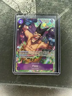 1x Foxy OP07-071 Alt Art Rare- English- One Piece TCG Mint - Image 1
