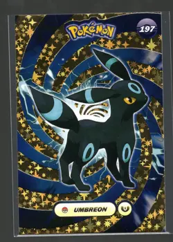 SHINY CARD DATABASE GOLD STAR HOLO FOIL * UMBREON #197 - Image 1