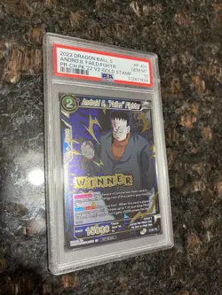 Android 8 Failed Fighter Winner Stamp Promo Dragon Ball Super Card Game | PSA 10 - Image 3