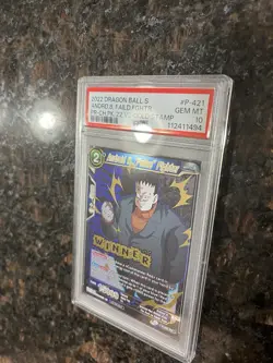 Android 8 Failed Fighter Winner Stamp Promo Dragon Ball Super Card Game | PSA 10 - Image 5