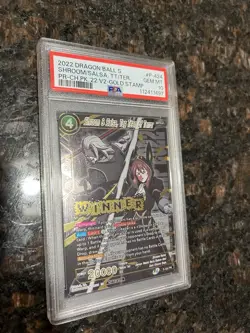 Shroom & Salsa Tag Team of Terror Winner Foil Dragon Ball Super Card Game PSA 10 - Image 3