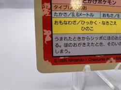 Pokemon Card Charmander Topsun Blue Back No Number 1995 LP/MP Japanese - Image 4