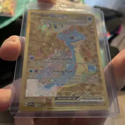 Pokemon - Lapras ex - SVP164 - Black Star Promo - Full Art Card - Sealed - Image 3
