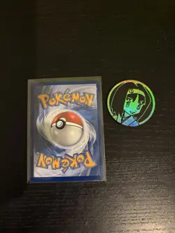Erika's Tangela 007/217 Cosmo Holo Promo - Ascended Heroes Pokemon Card + Coin - Image 2