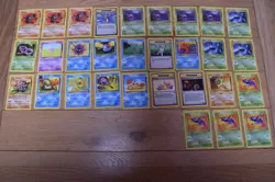 Basic Pokemon Card Fossil Base Set Bundle /62 30 CARDS! Job Lot - Image 1