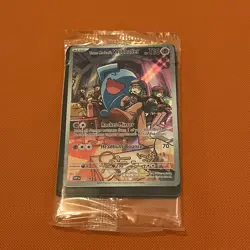 Pokemon TCG Team Rocket's Wobbuffet Promo Card SEALED 203 - Image 1