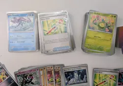 Pokemon Bulk Job Lot - S&V PRISMATIC EVOLUTIONS (210 + Cards) incl. 30 H & RH - Image 3