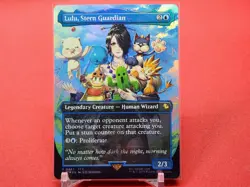Lulu, Stern Guardian (Borderless) (Chocobo Track Foil) Commander: Final Fanta NM - Image 1