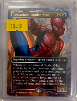 MTG: Sensational Spider-Man (Borderless) Marvel's Spider-Man: Eternal-Legal Reg - Image 1