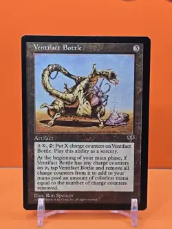 🟤🟤🟤 1996 MAGIC THE GATHERING VENTIFACT BOTTLE MIRAGE UNPLAYED 🟤🟤🟤 - Image 1