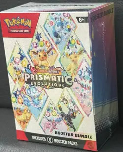 Pokemon TCG: Scarlet & Violet Prismatic Evolutions Booster Bundle Factory Sealed - Image 2