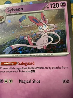 🌀SWIRL🌀 Sylveon - 040/131 (Cosmos Holo) Exclusive Promo Pokemon TCG NM - Image 2