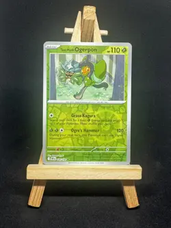 Pokemon TCG: Destined Rivals - Reverse Holo - 026/182 - Teal Mask Ogerpon - Image 1