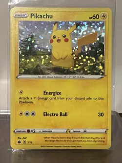 Pokemon Pikachu - 7/15 007/015 McDonald's Promos 2022 NM Holo - Image 1