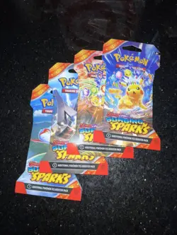 Pokemon TCG: Scarlet & Violet - Surging Sparks Sleeved Booster Pack - Image 1