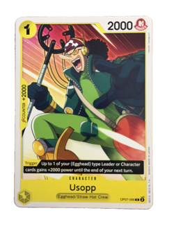 New: One Piece CCG Usopp OP07-099 500 Years in the Future Regular Common - Image 1