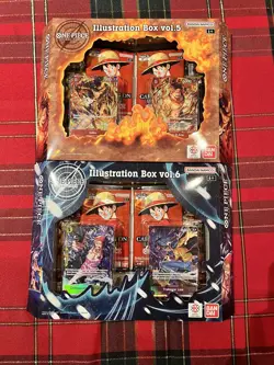 One Piece Illustration Box IB05 + IB06 Vol 5 & 6 ENG Brand New Sealed - Image 1