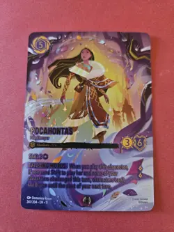 Disney Lorcana - Pocahontas - Peacekeeper (Iconic) 241/204 Winterspell - Image 1