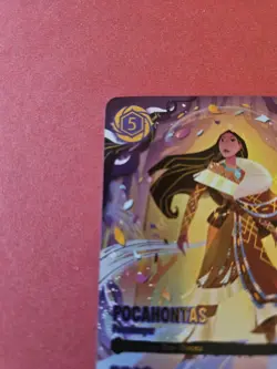 Disney Lorcana - Pocahontas - Peacekeeper (Iconic) 241/204 Winterspell - Image 2