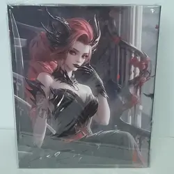 Video Game League Of Legends Zyra Thorns Card Binder 3-Ring Anime & Waifu - Image 1