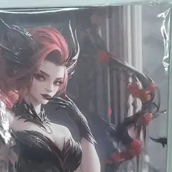 Video Game League Of Legends Zyra Thorns Card Binder 3-Ring Anime & Waifu - Image 3