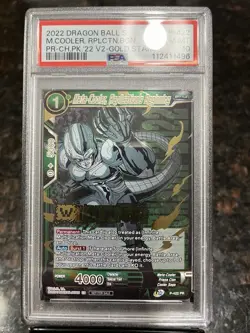 Meta-Cooler Replications Beginning Winner Foil Dragon Ball Super Card | PSA 10 - Image 1