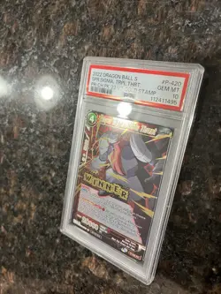 Super Sigma Triple Threat Winner Stamp Foil Dragon Ball Super Card Game | PSA 10 - Image 5