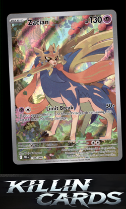 Zacian - 100/094 100/094 Pokemon Illustration Rare ME02: Phantasmal Flames Card - Image 1