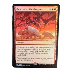 MTG Descent Of The Dragons Foil Mythic 133/264 DTK~ Dragons of Tarkir -Excellent - Image 1