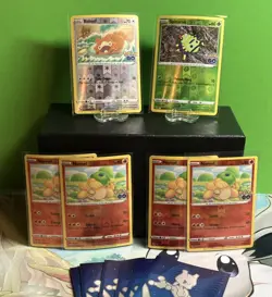 6x Bidoof Spinarak Numel LOT Bidoof Peelable Ditto Card 059/078 Pokemon GO - Image 1