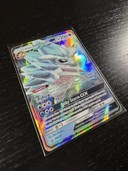 Pokemon TCG Alolan Sandslash GX SM236 Full Art Black Star Promo Sun & Moon - Image 5