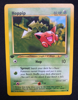 Hoppip 61/111 Pokemon Neo Genesis Regular 1st Edition (NM/LP) - Image 1