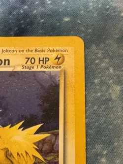 Pokemon Light Jolteon #48/105 - 2002 Unlimited Neo Destiny - MP With Damage - Image 4