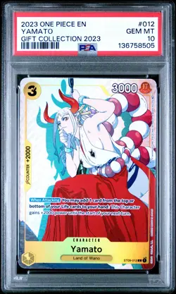 2023 ONE PIECE GIFT COLL 2023 #012 YAMATO PSA 10 - Image 1