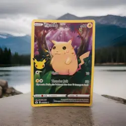 Pokemon TCG Pikachu Celebrations Full Art Card 005/025 NM Holo Rare SWSH - Image 1