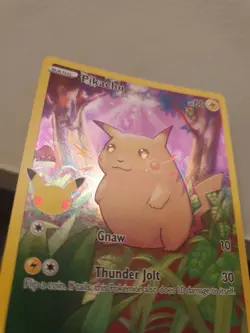 Pokemon TCG Pikachu Celebrations Full Art Card 005/025 NM Holo Rare SWSH - Image 3
