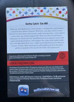 Pokemon TCG 151 Booster Bundle Factory Sealed 6 Packs - Image 2